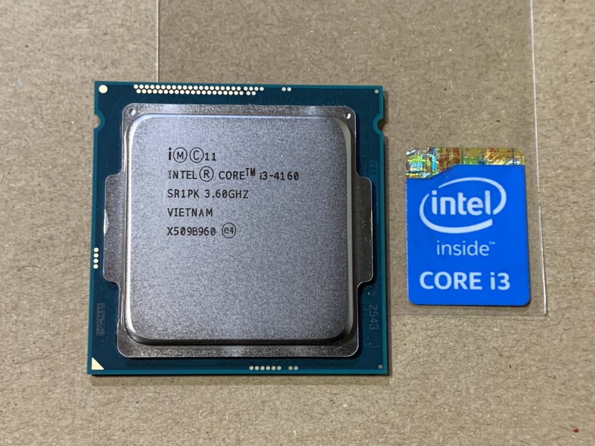 *Intel Core i3-4160 3.60GHz SR1PK LGA1150 superior article beautiful goods Intel * sending 185ok*