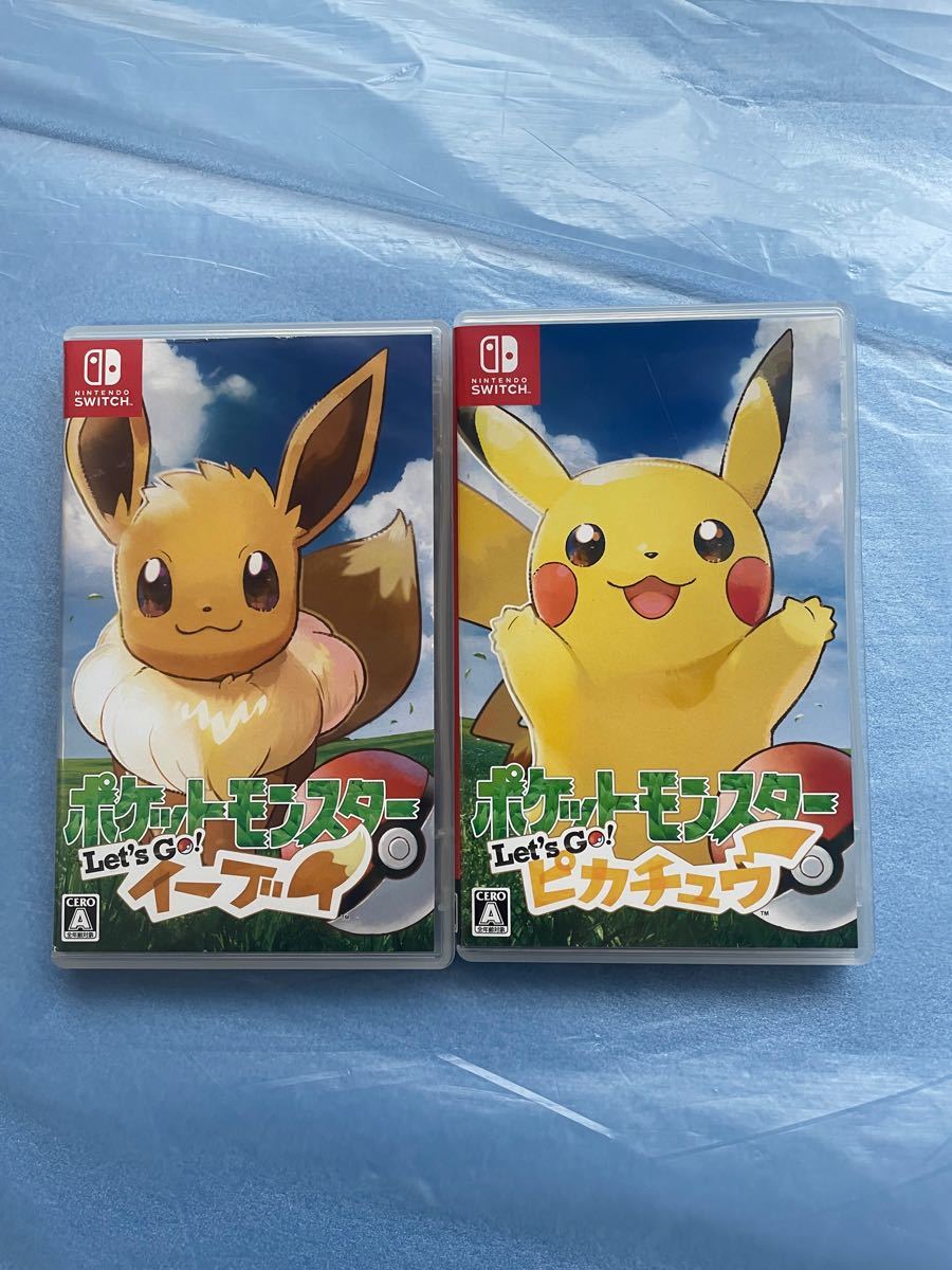 即日発送 2本セット カード付き ポケットモンスター Let's Go 即日発送 2本セット カード付き ポケットモンスター Let's Go