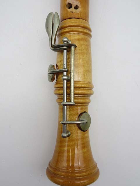 *ss4294 Yamaha wooden tenor recorder german type strut type YAMAHA pipe woodwind instrument maple? wind instrumental music retro *