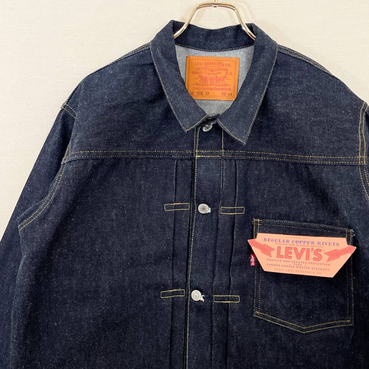 流行 506XX LEVIS デッド【 》90s バレンシア製 / 44 Size Big / Stock