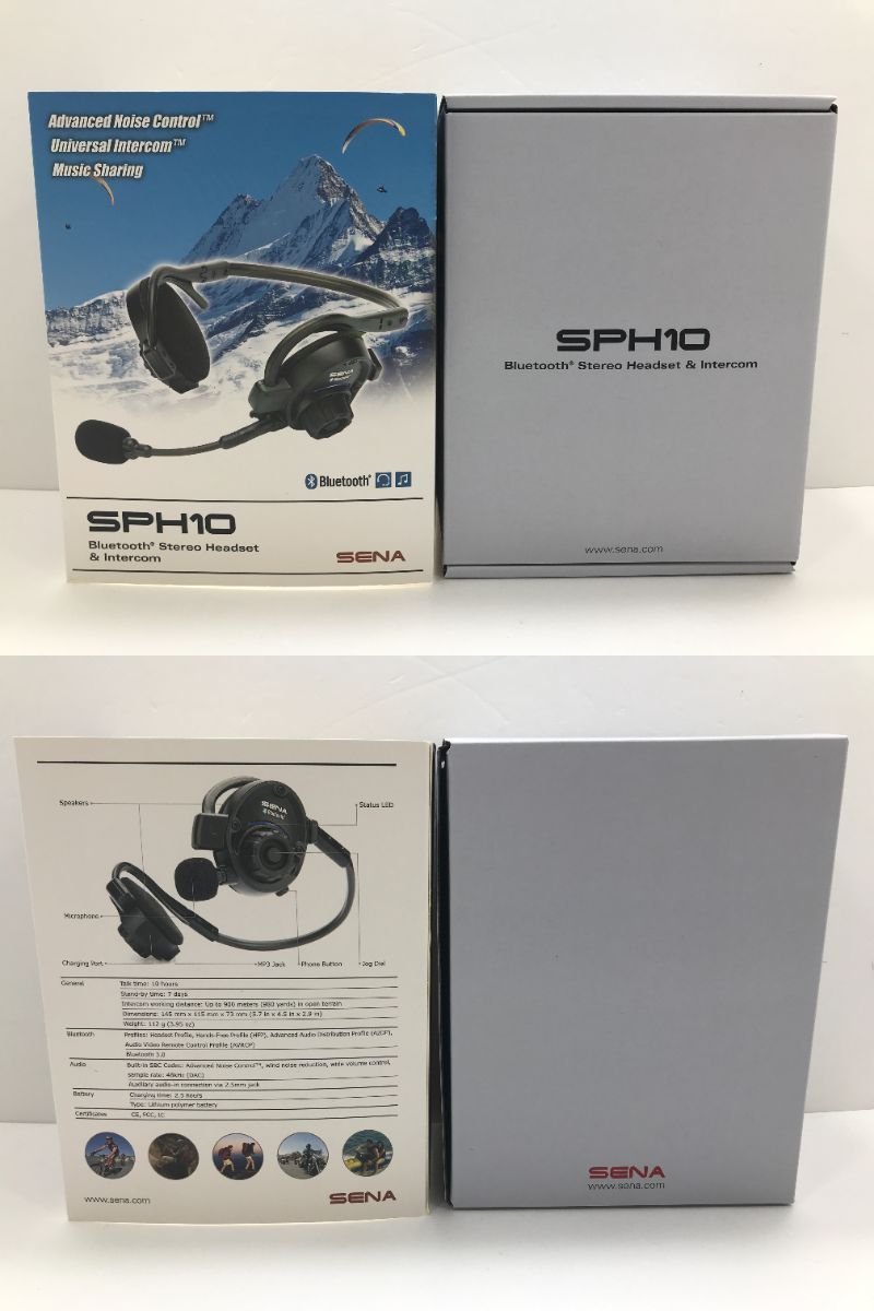 TAG・未使用品】 SENA ブルートゥースヘッドセットインターコム SPH10