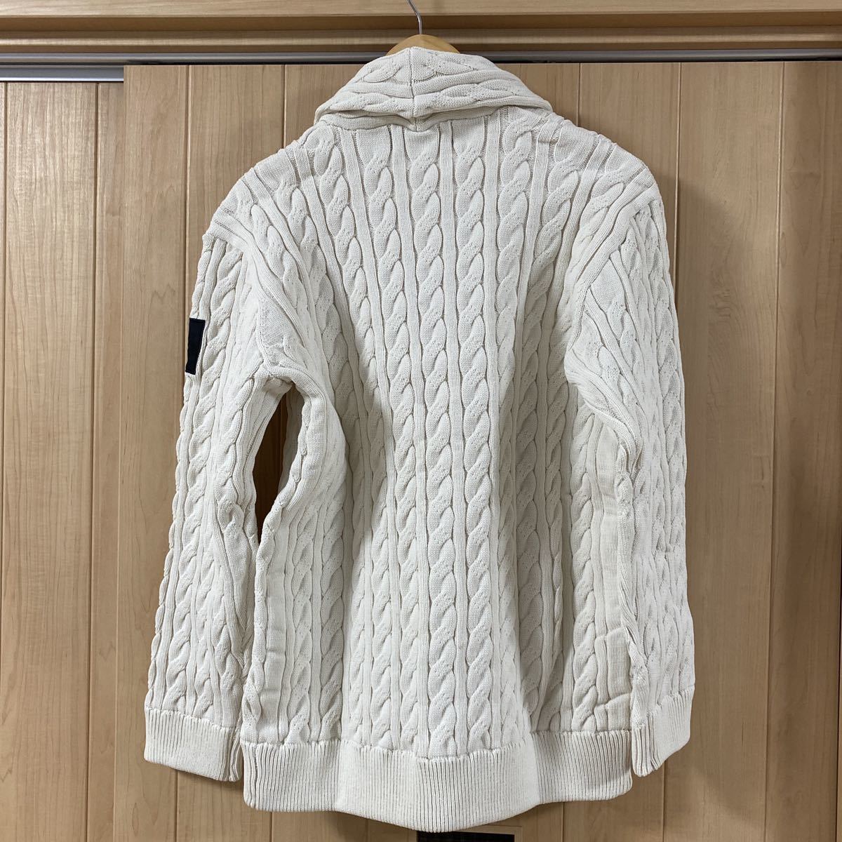 ウノピ ニット カーディガン オフホワイト XL 22AW新作 新品未使用品