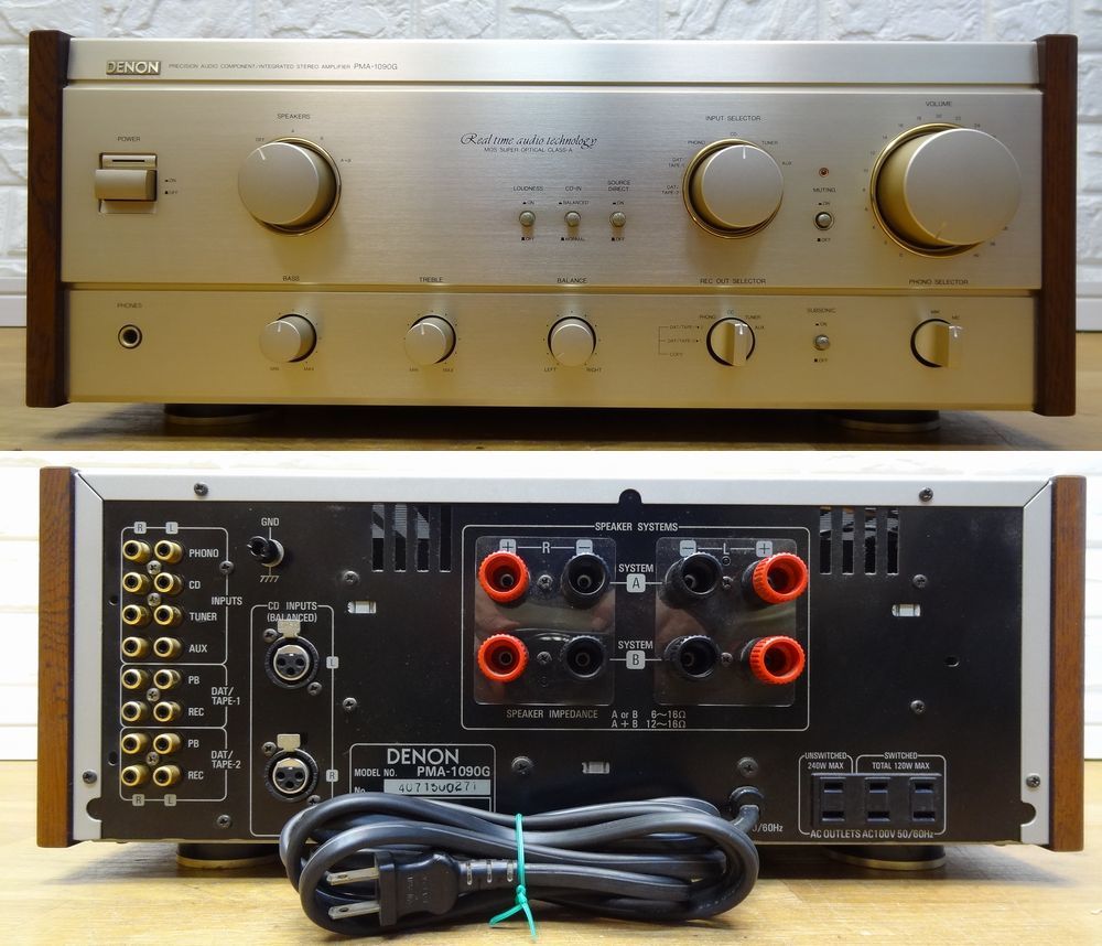 DENON プリメインアンプ PMA-1090G ジャンク品/現状品 | posmovi.com