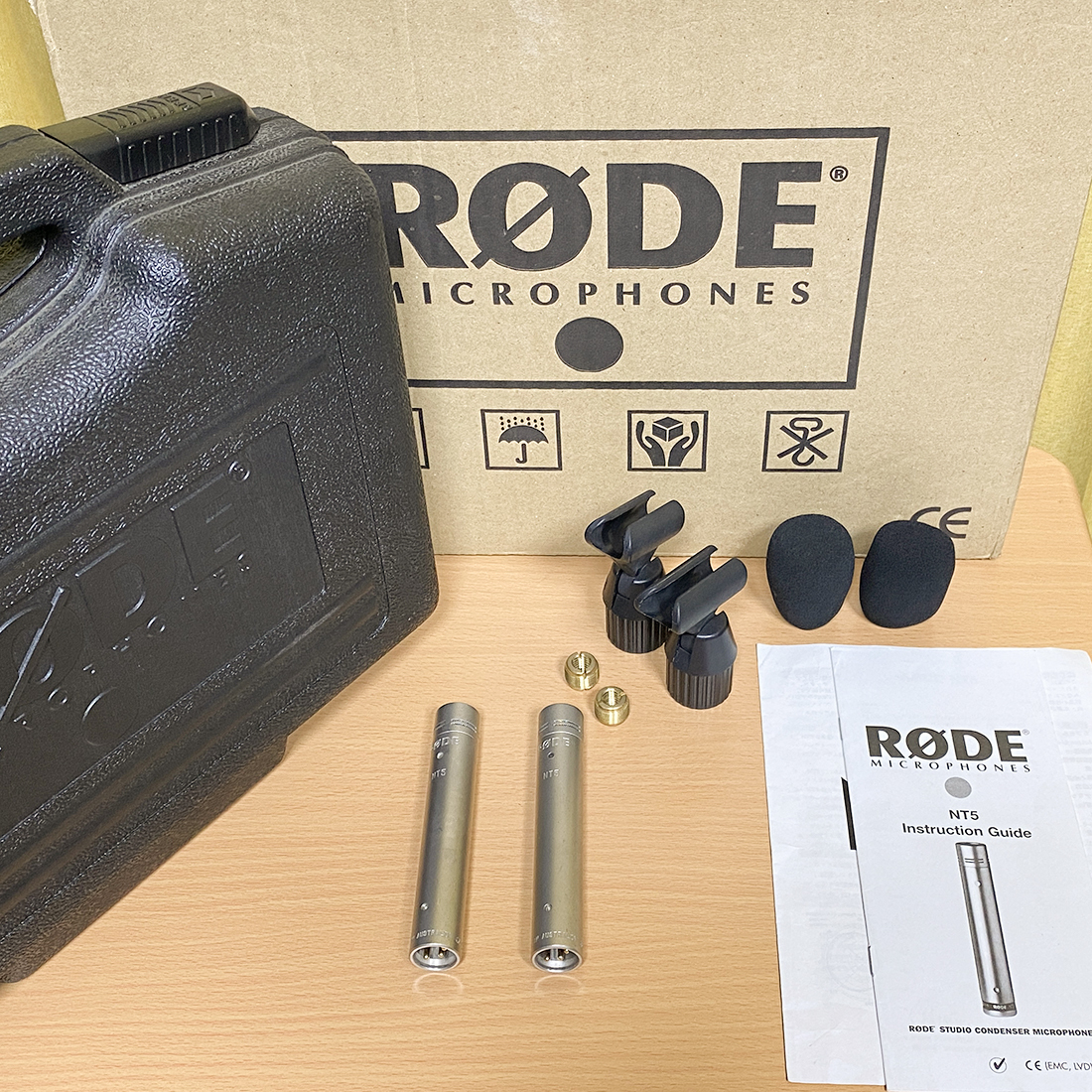 送料無料 RODE NT5 (ステレオペア) 使用少 コンデンサーマイク 動作