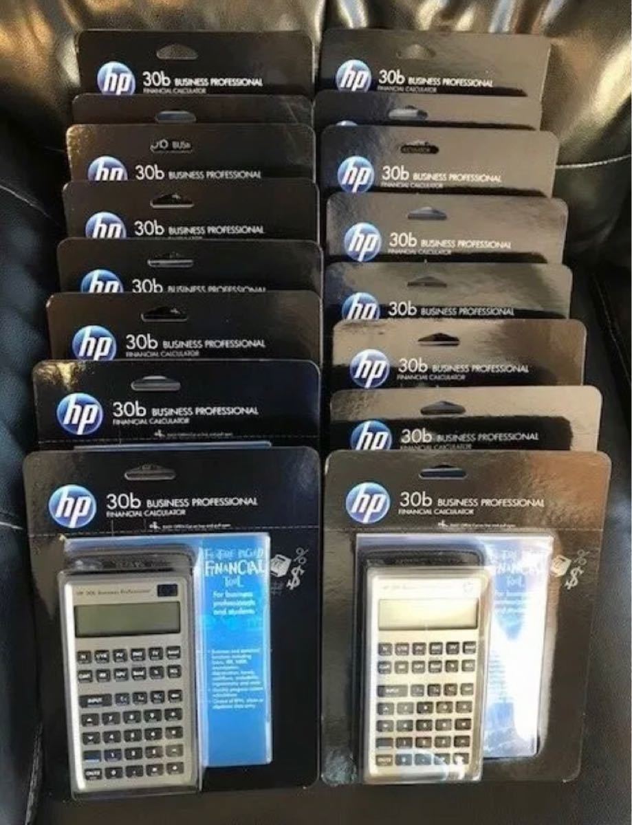 新品未開封 HP 30b ヒューレットパッカード 金融電卓 関数電卓 北米版 証券アナリスト
