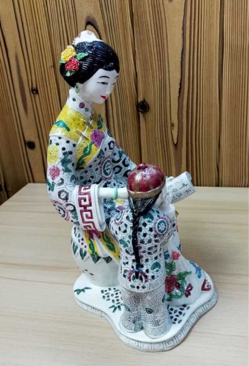 G013 中国人形 置物 陶器人形 アンティーク|Yahoo!フリマ(旧 G013 中国人形 置物 陶器人形 アンティーク|Yahoo!フリマ(旧