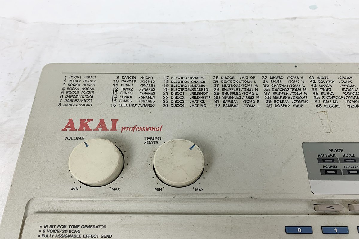 AKAI XR-10 アカイ ドラムマシン 器材 | discovermediaworks.com