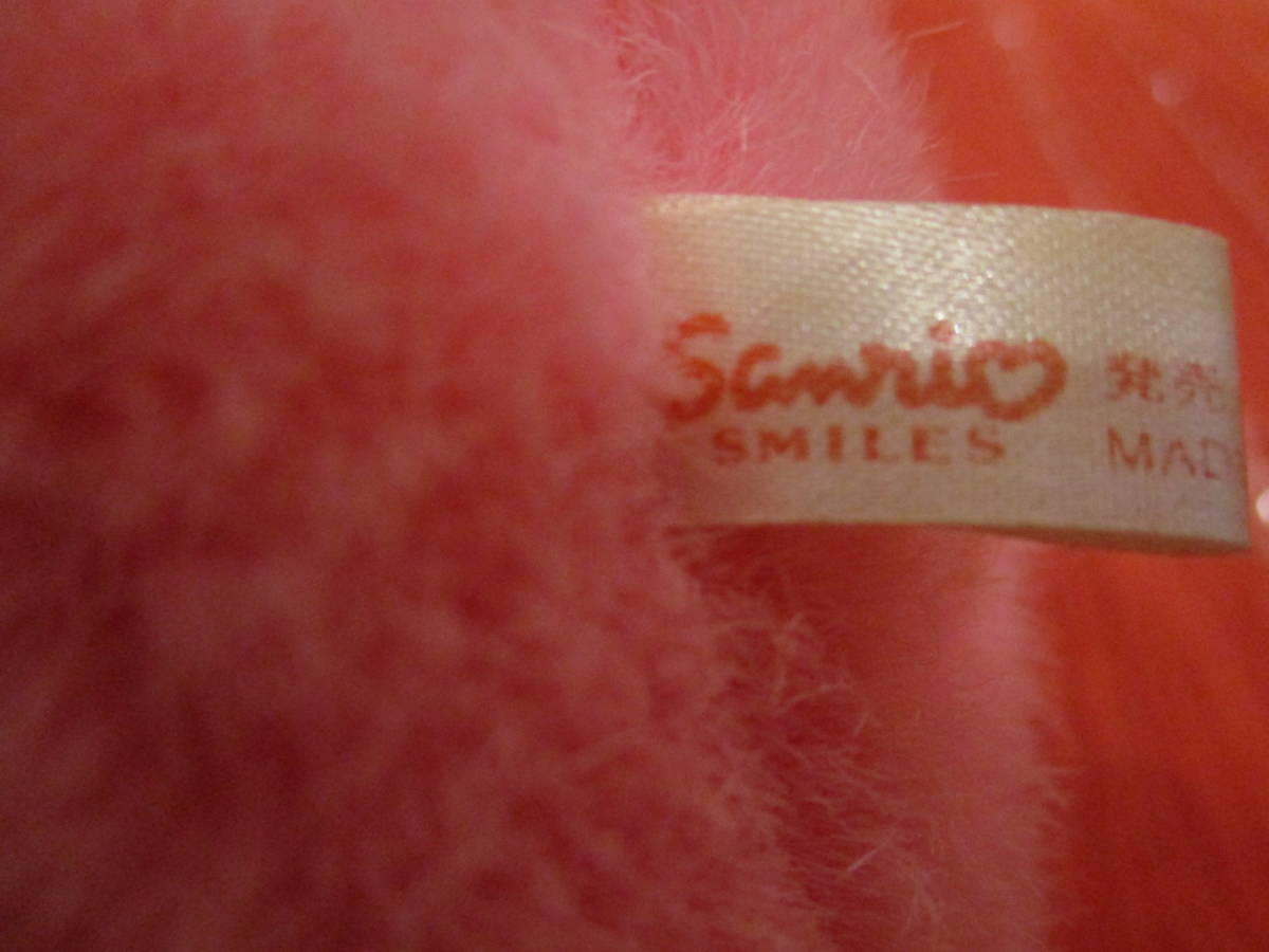 ■キティちゃん Hello Kitty 【レトロ・希少★体 横向き ぬいぐるみ】横からの姿、後ろ姿が、珍。 かわいい！サンリオ/ Sanrio SMILESの画像6