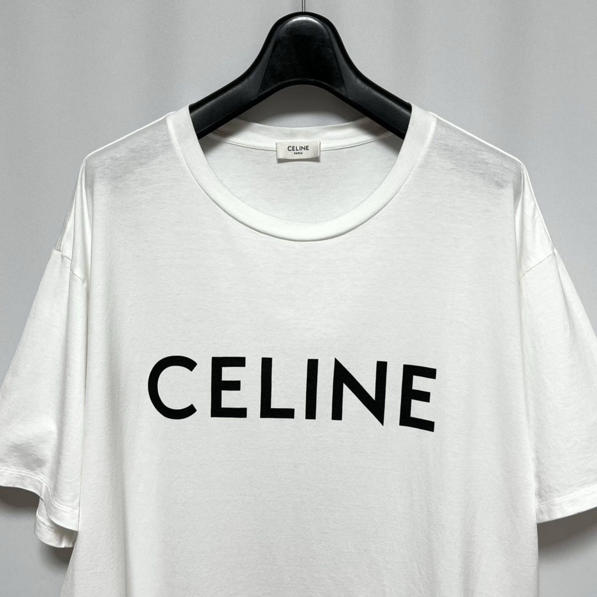 美品 22SS CELINE セリーヌ ルーズ Tシャツ コットンジャージー クルー