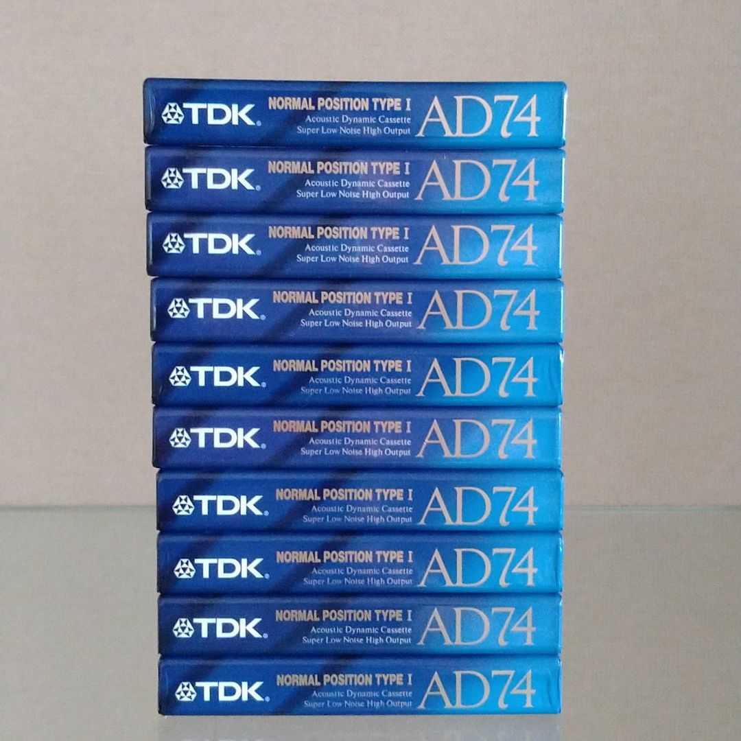 TDK カセットテープ　まとめ売り75本