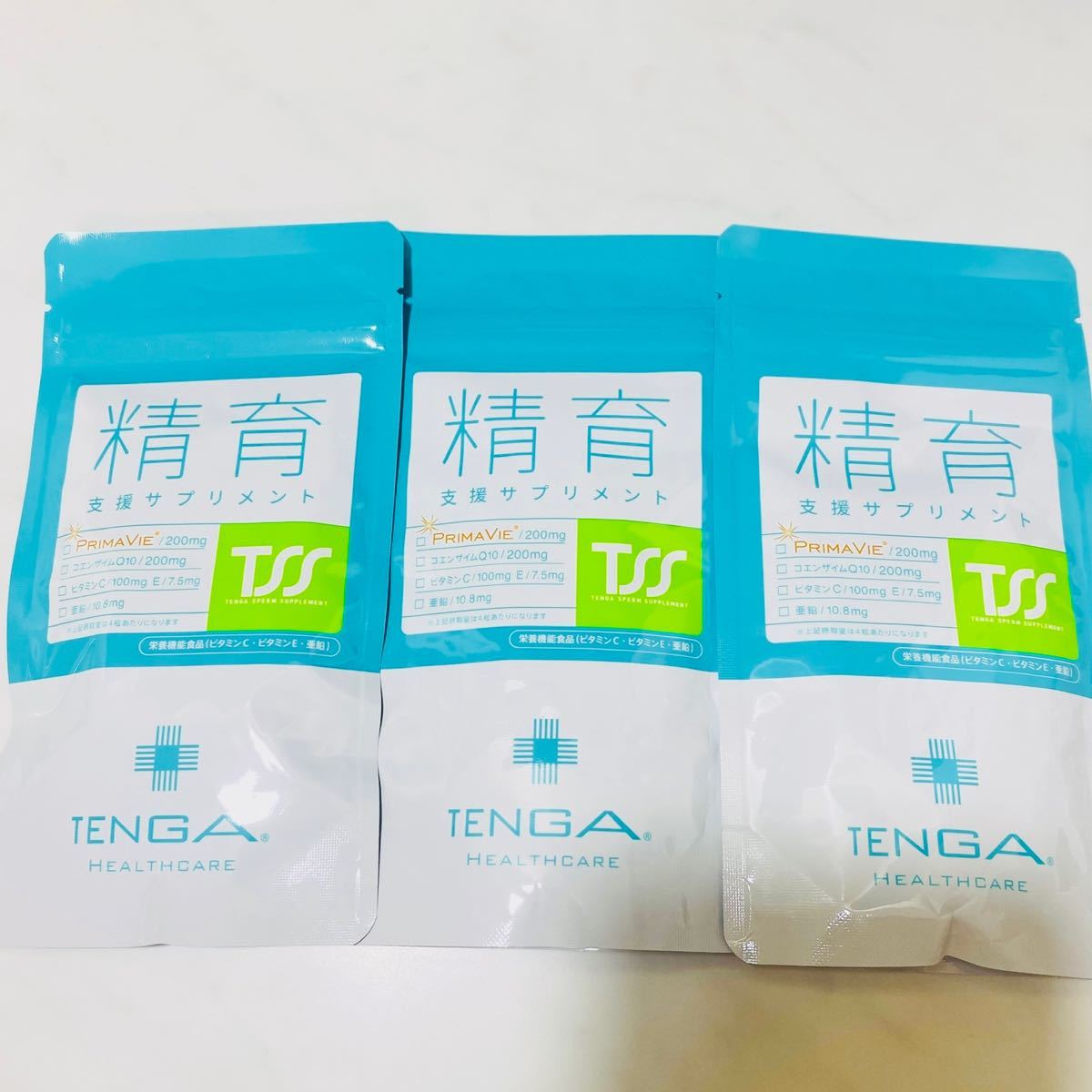 TENGA 精育支援サプリメント 120粒 3袋セット-