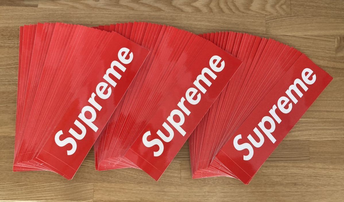 Supreme ショッパー2種 ステッカー2枚付き - エコバッグ