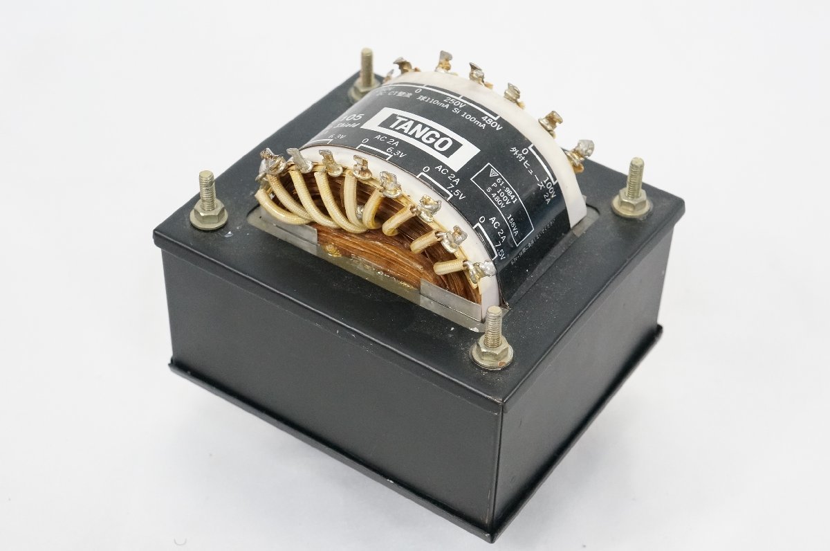 03○TANGO/タンゴ 電源トランス MS-105 電源導通確認済 オーディオ