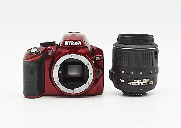 ◇【Nikon ニコン】D3200 18-55 VR レンズキット デジタル一眼カメラ