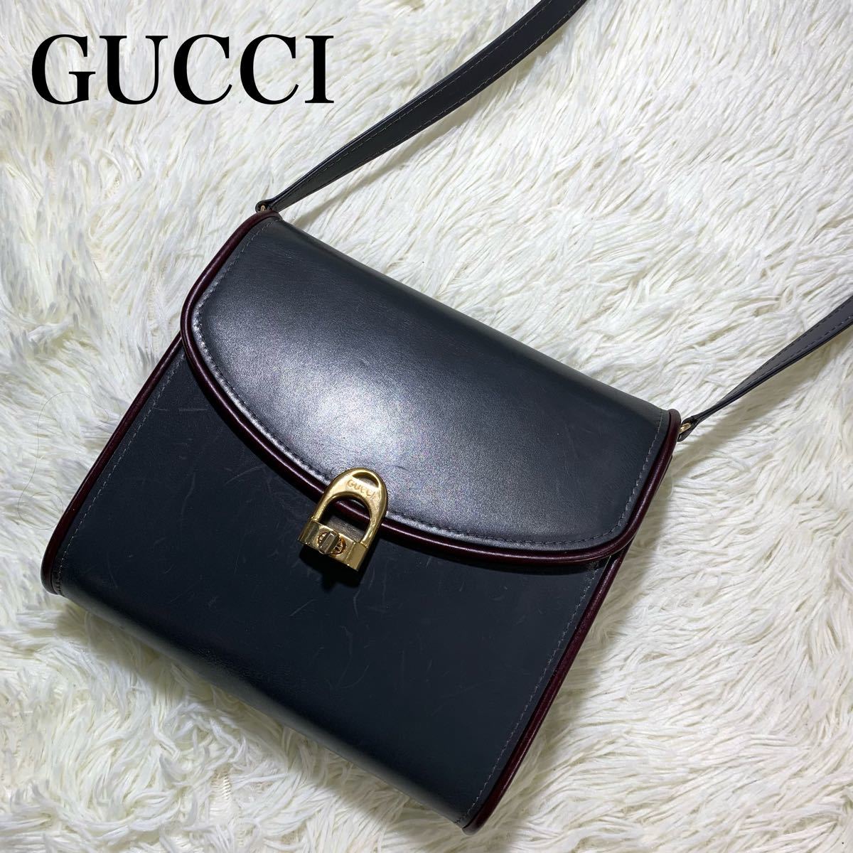 中古】 《美品》GUCCI(グッチ)ハンドバッグ 美品!GUCCI オールド ...