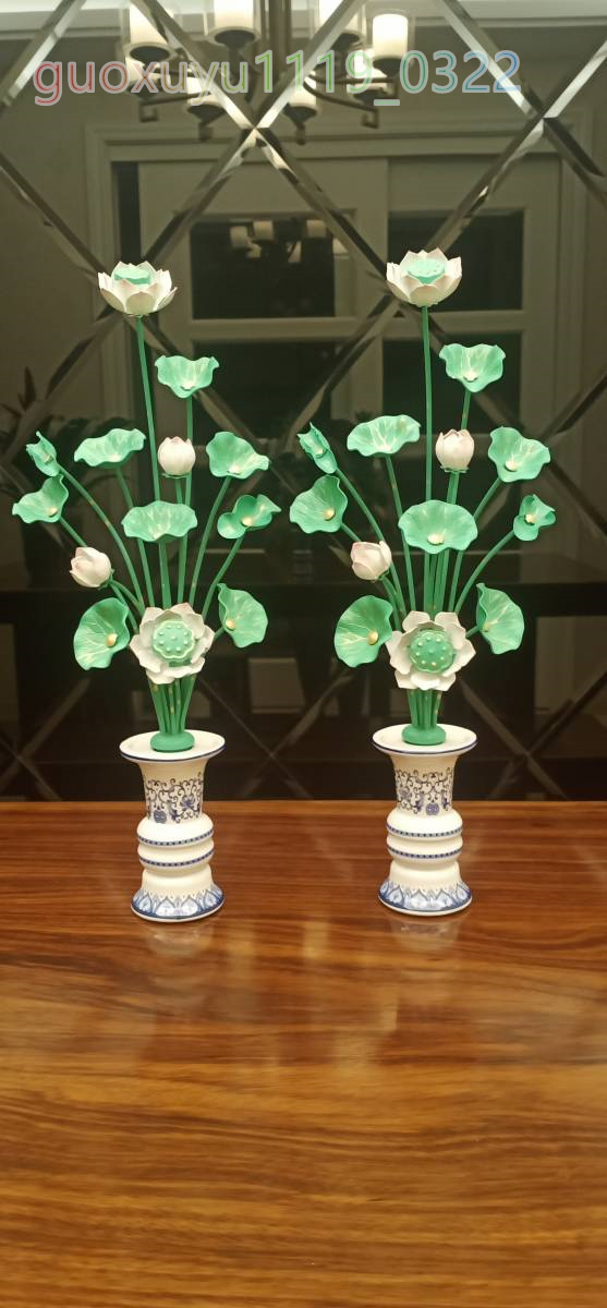 2022春大特価セール! 新入荷★供養 仏前手作り描き常花 アルミ製 1対 高さ:40CM 仏具一般 2022春大特価セール! 新入荷★供養 仏前手作り描き常花 アルミ製 1対 高さ:40CM 仏具一般