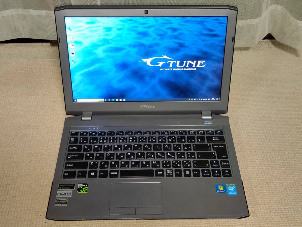 マウスコンピューター G-Tune NG-N-i420PA3-W7 Ci7 2.4GHz Mem16G ...
