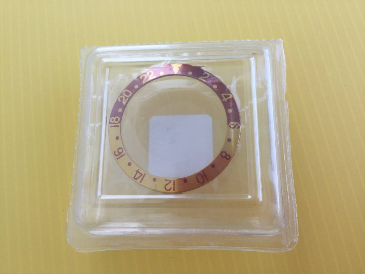 新品未使用! 純正 ロレックス ベゼル ディスク / インサート GMT