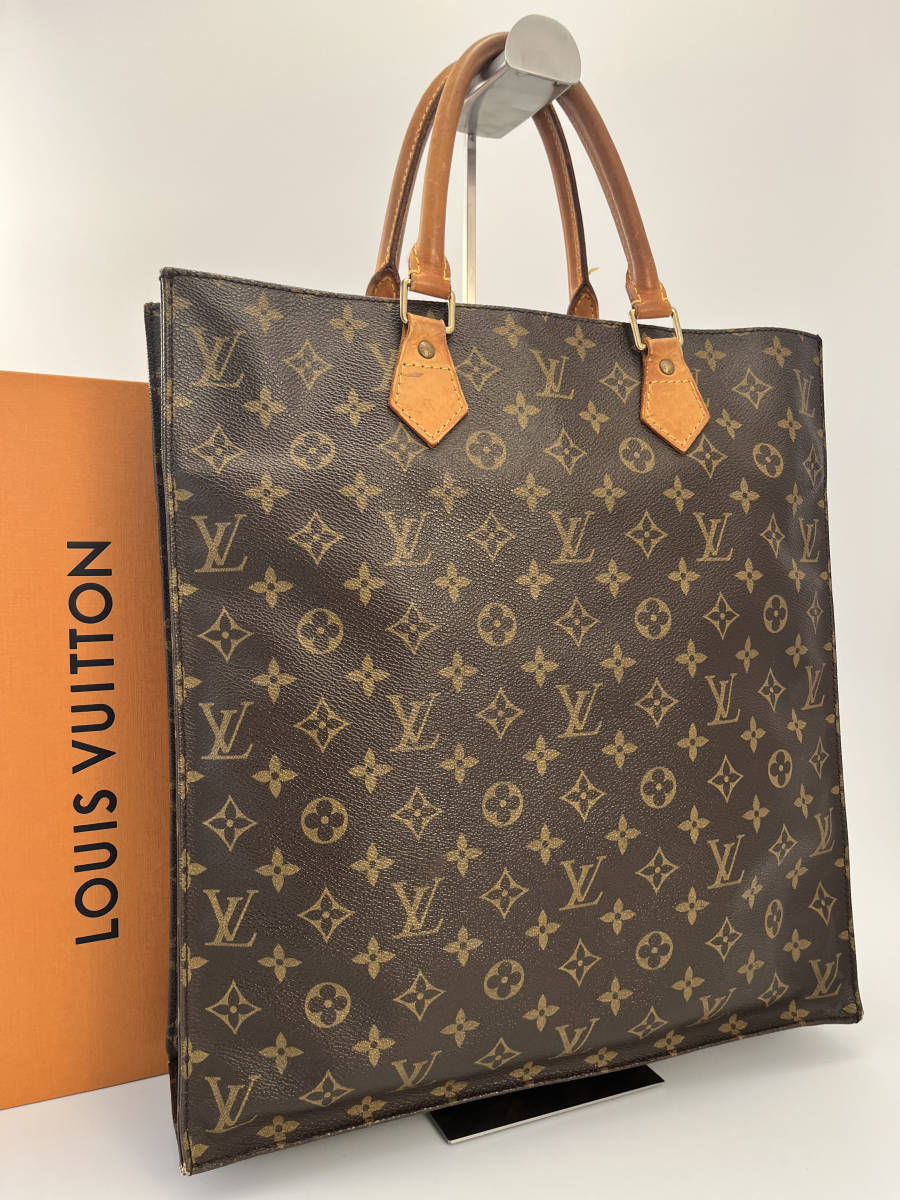 1円正規品 ルイヴィトン LOUIS VUITTON モノグラム サックプラ