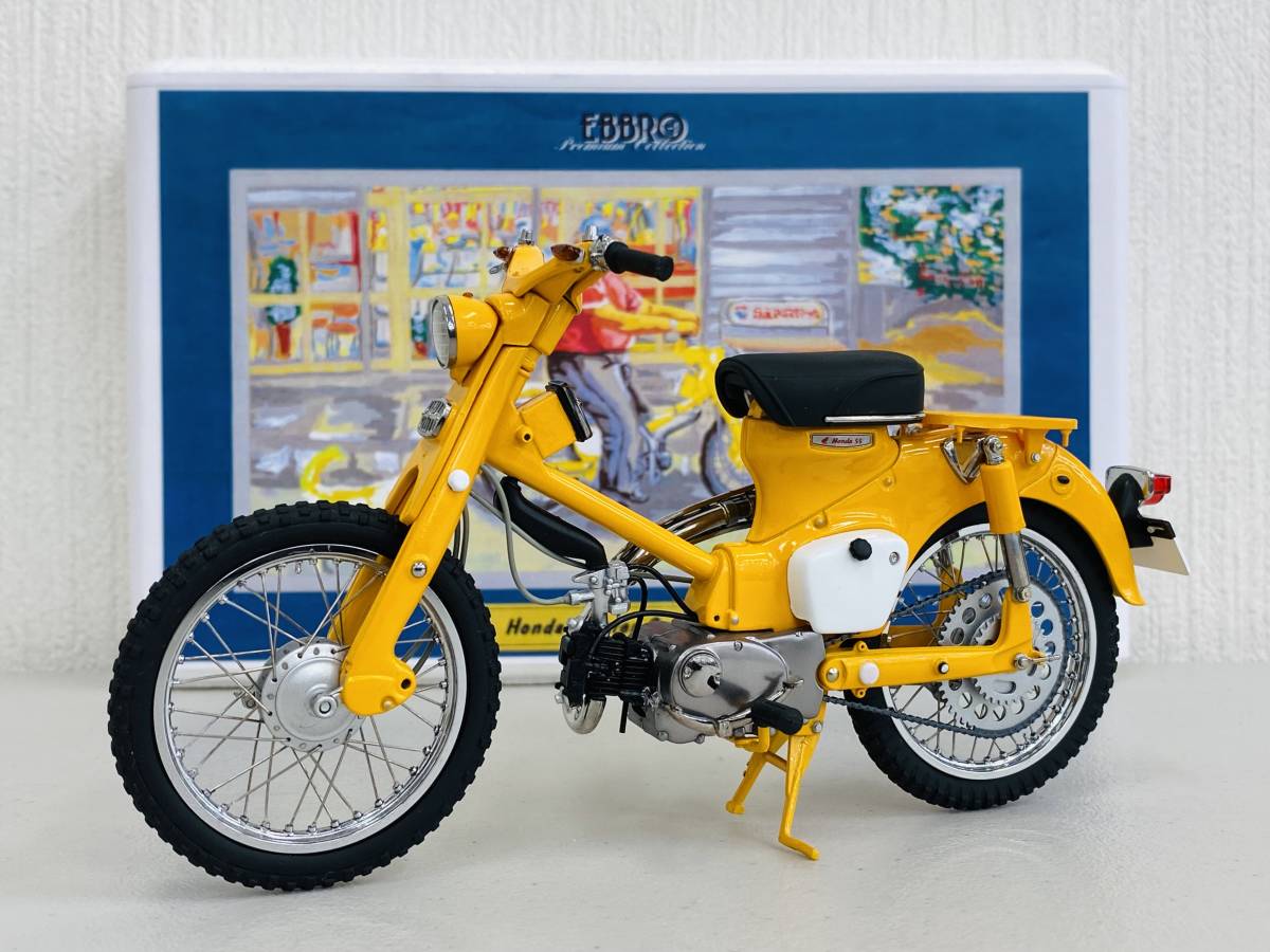 【はこぽす対応商品】 絶版・未展示>EBBRO エブロ 1/10 Honda Hunter Cub C105H オートバイ