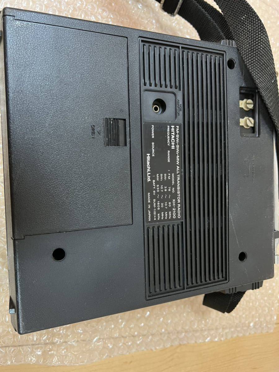 1円スタート 日立 HITACHI KH-2100 MW/SW/FM BCLラジオ 通電ジャンク 1円スタート 日立 HITACHI KH-2100 MW/SW/FM BCLラジオ 通電ジャンク