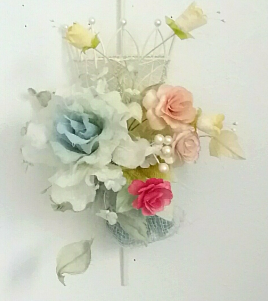  dyeing cloth flower * antique * cotton auger nji- rose. bouquet * umbrella. equipment ornament 