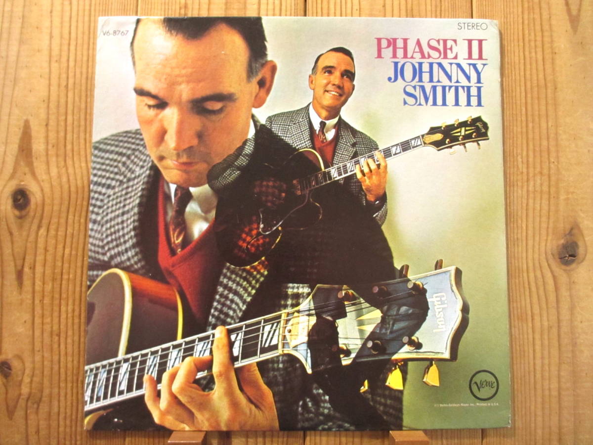 オリジナル / Johnny Smith / ジョニースミス / Phase II / Verve Records / V6-8767 / US盤 / 黒T / MGM_画像1