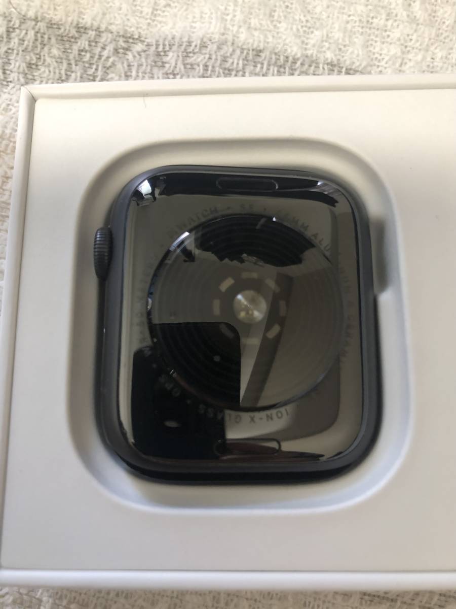 AppleWatchSE MKQ63JA (44mm*GPS) Space gray aluminium case Apple watch beautiful goods 99% GPS Apple Watch SE no. 1 generation 