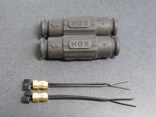  free shipping V3R NGK power cable 2 set Suzuki GS400E GS400/E/L plug plug cord 