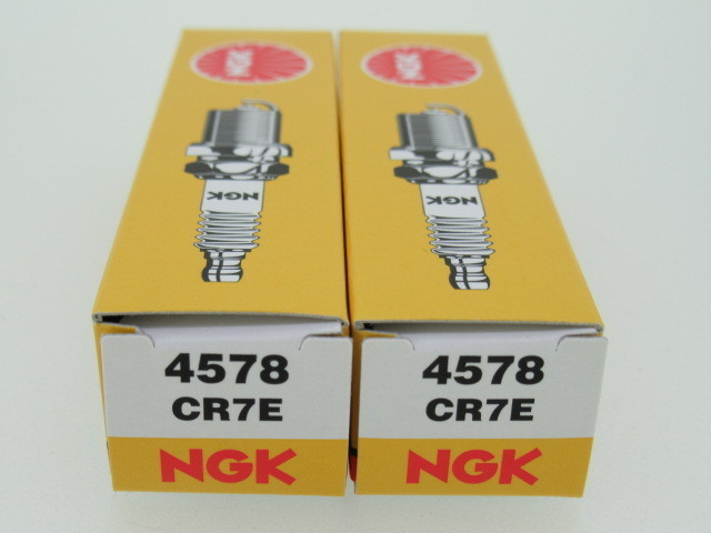 送料無料 CR7E NGKスパークプラグ 2セット スズキ GSR250/VL250/イントルーダーLC250/プラグ プラグコード NGK　4578_画像2