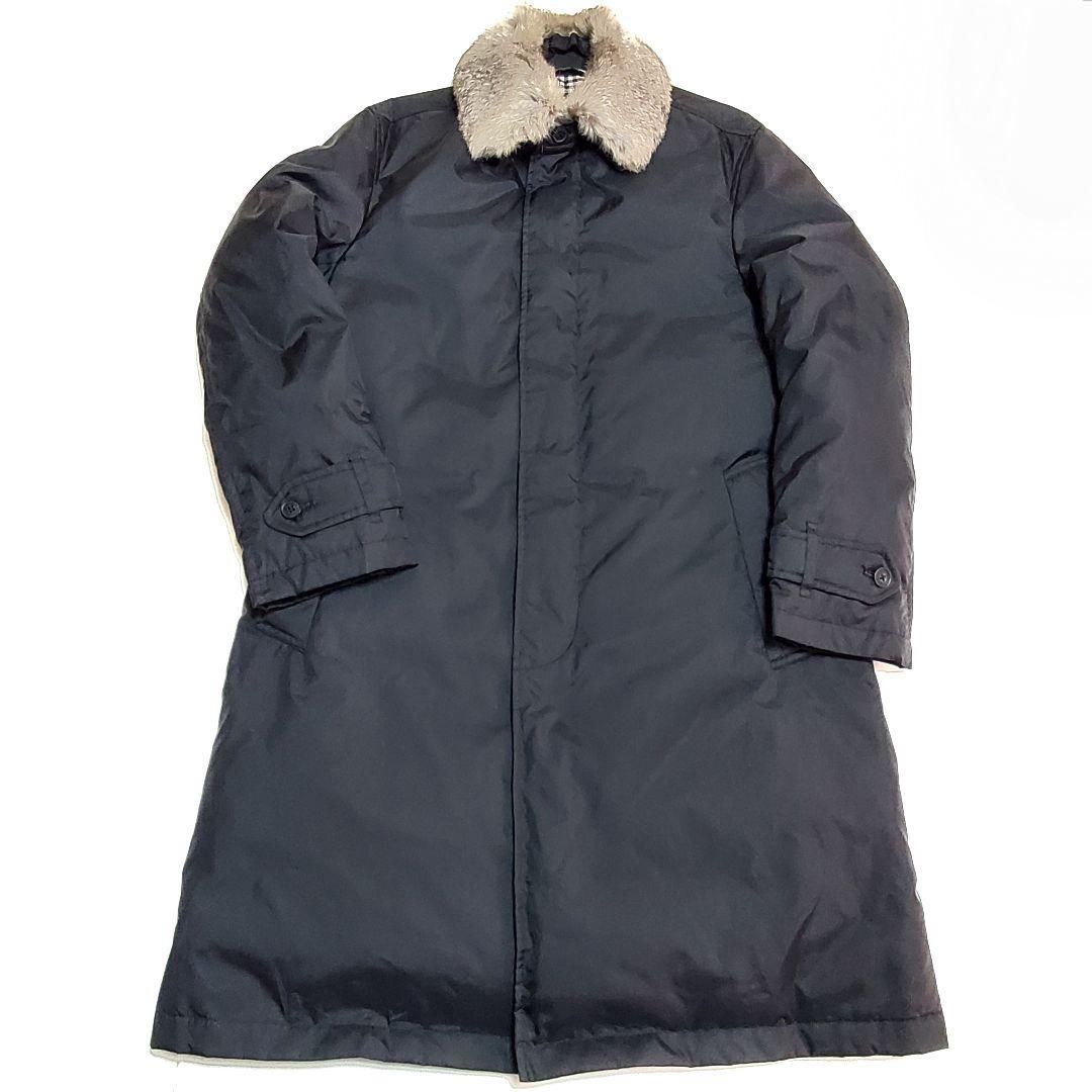 BURBERRY BLACK LABEL バーバリーブラックレーベル ダウンコート M