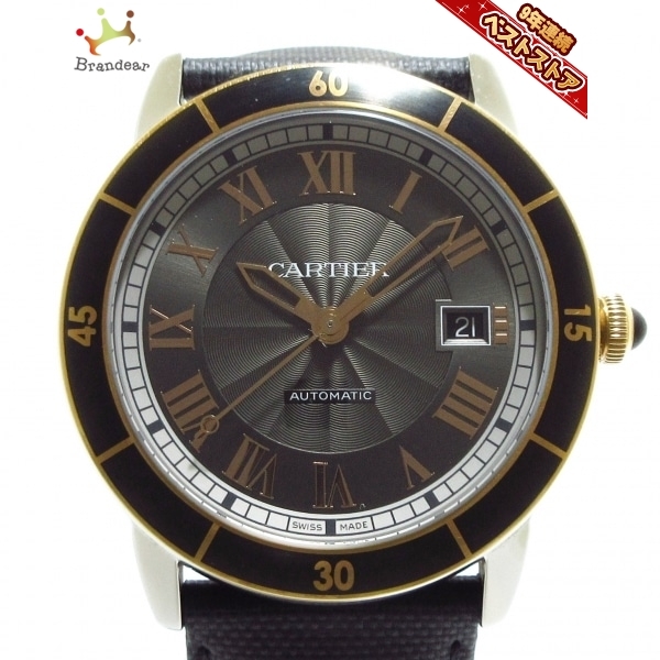 入園入学祝い Cartier カルティエ 腕時計 ロンド クロワジエール ドゥ