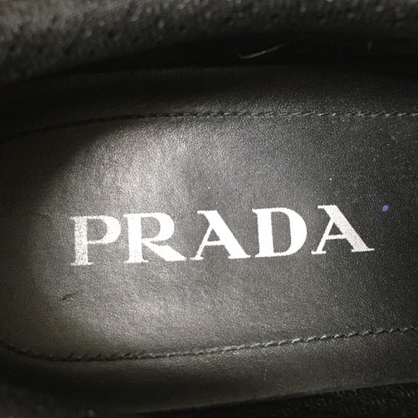プラダ PRADA スニーカー 7 4E - ナイロン 黒 メンズ 靴 商品细节
