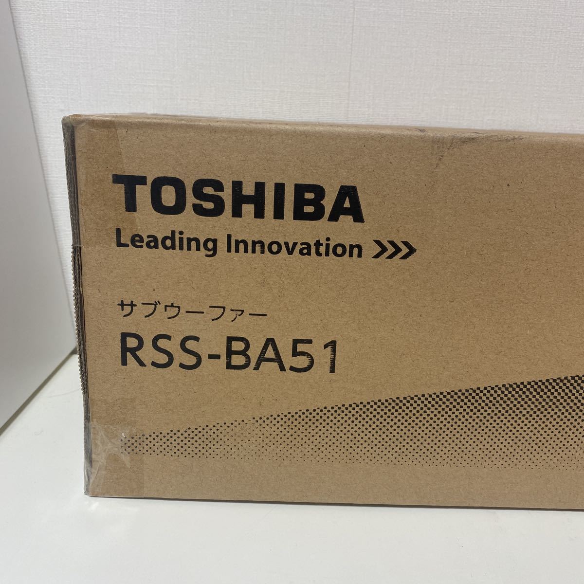 未使用品 TOSHIBA バズーカウーファー RSS-BA51_画像2