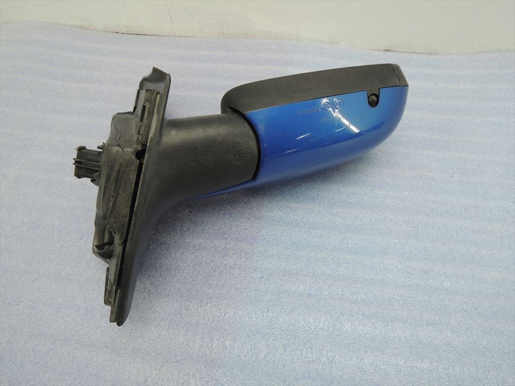  Megane Ⅱ Megane GH-MK4M door mirror right 9PIN I45 ottoman blue metallic pick up possible! gome private person payment on delivery A1383