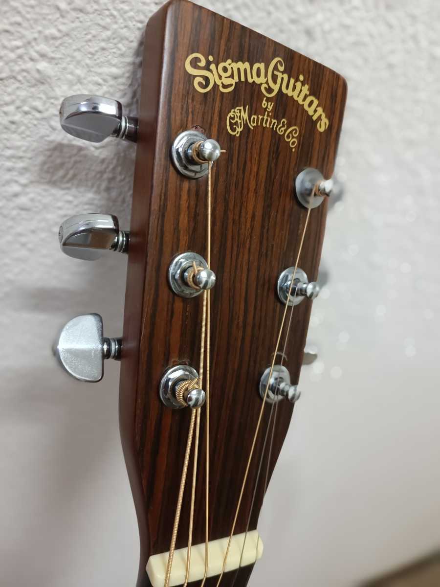 ヤフオク! - Sigma Guitars by Martin DM1 美品 ゴトーペグ改造