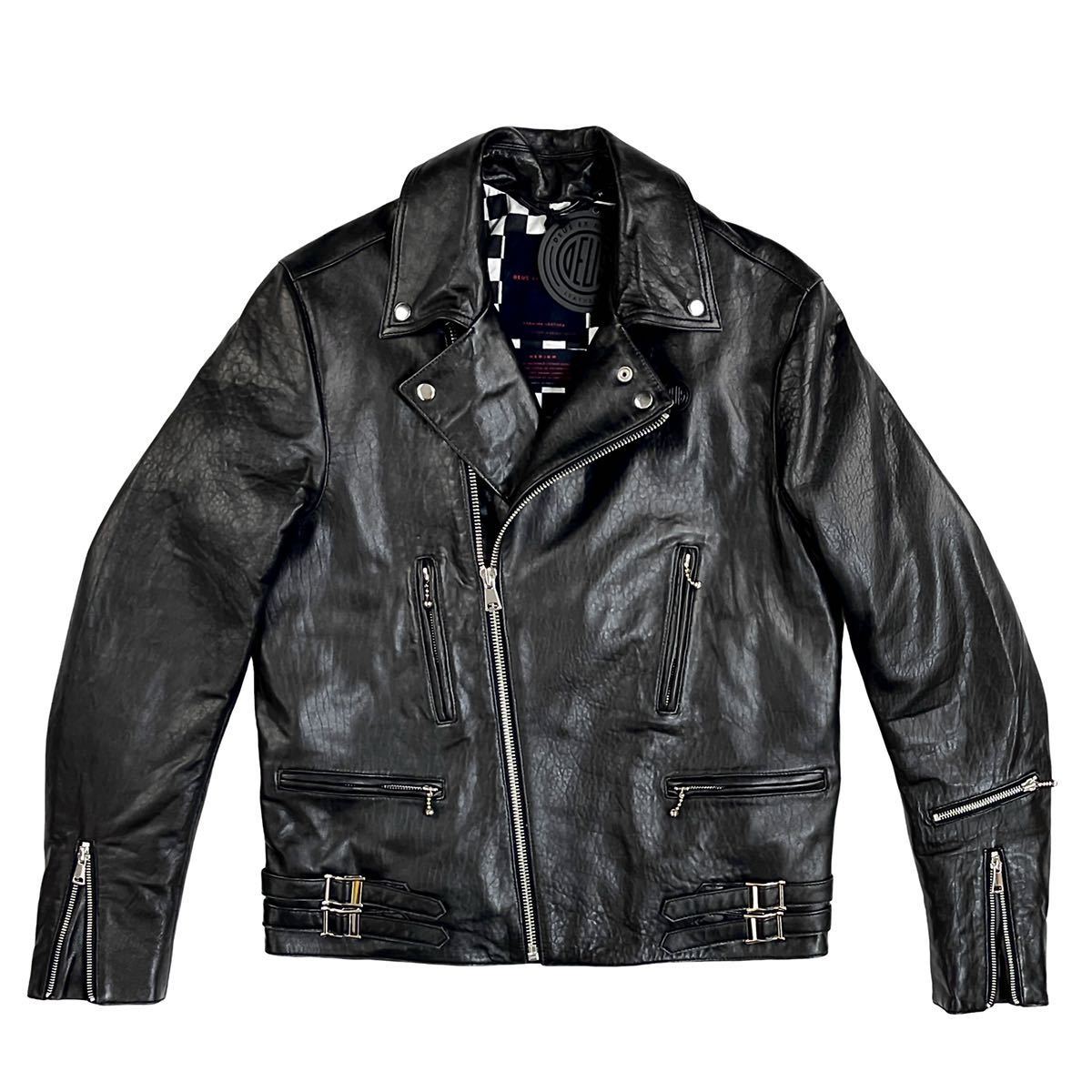 Deus Ex Machina デウス レザー ジャケット 最高の www.shelburnefalls.com
