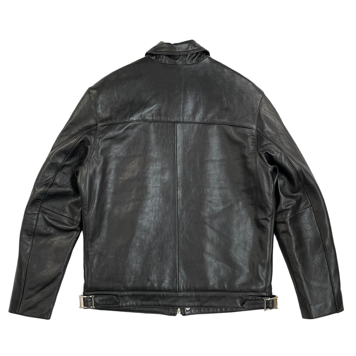 新品 デウスエクスマキナ DEUS EX MACHINA シングルライダース レザー