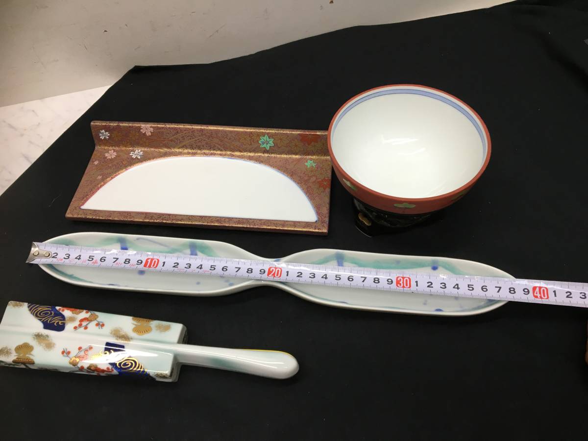 展示品　86★　和食器　★業務用食器 　盛器　いろいろまとめて6個　懐石/会席/松花堂　蓋物　珍味　仕切皿　日本製_画像8