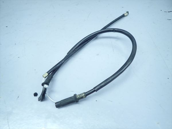 βBA18-4 カワサキ ZZ-R1100 ZZR ZXT10C (H10年式) 逆輸入車！ 純正 チョークワイヤー ケーブル ほつれ無し 長さ約74cmの画像2