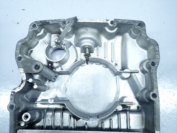 εD23-350 ヤマハ XJ750D 5G8 (S60年式) 走行距離29299？ エンジン オイルパン 傷有り！割れ無し！