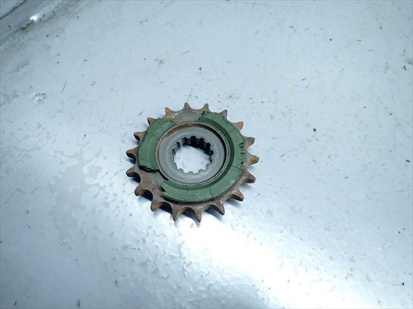 βBE27-2 Kawasaki Balkan 400-2 VN400A (H7 year ) front sprocket Drive bend less 18 number burr mountain!