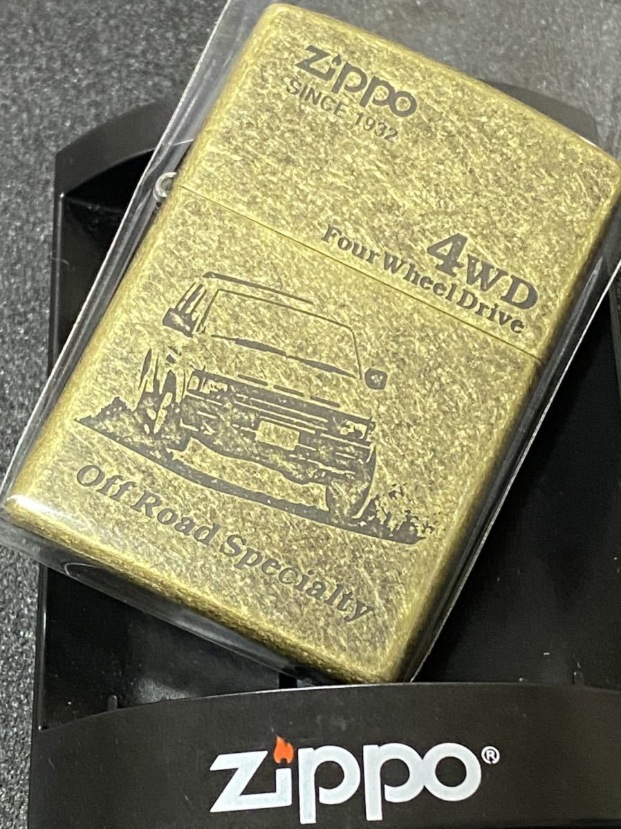 zippo 4WD Off Road Specialty ゴールド ダスト 希少モデル