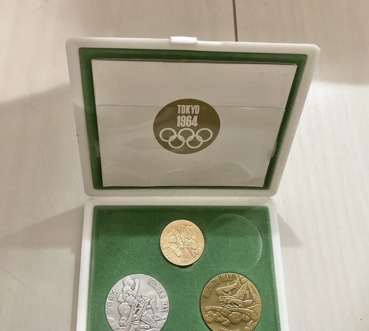 通販超歓迎 1964年 東京オリンピック 金銀銅 3点セット 造幣局 K18