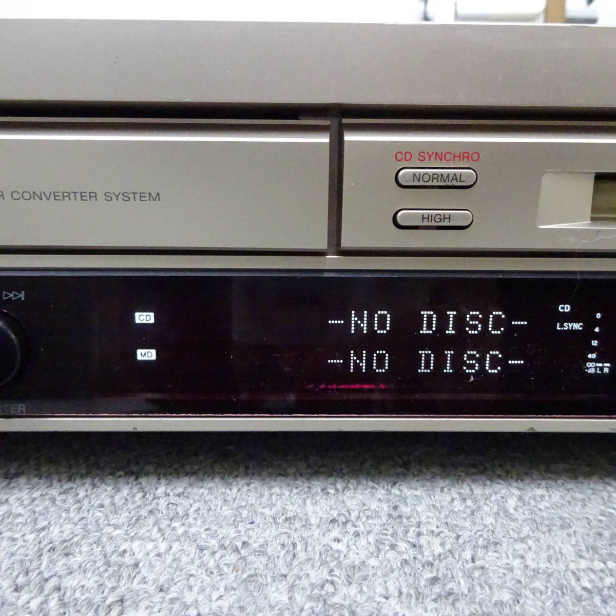 SONY MD据置型 MXD-D400