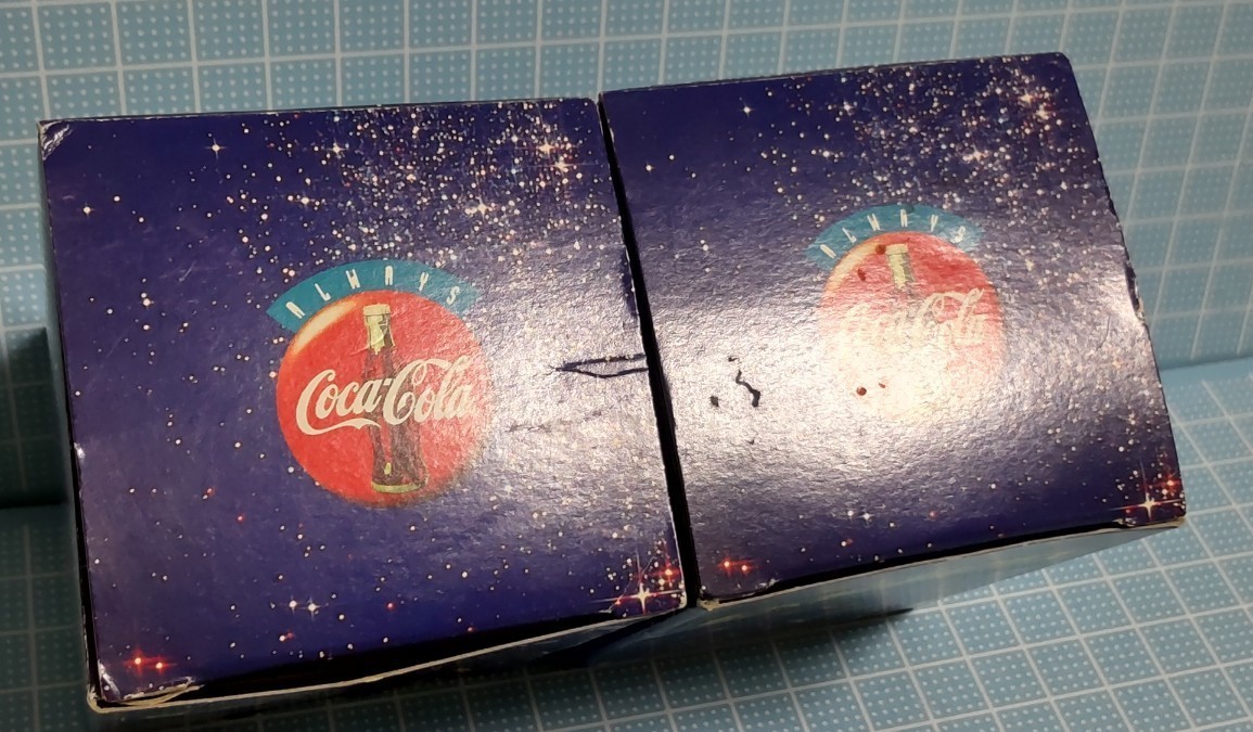 コカ・コーラ オリジナル 色づく秋の星座グラス ケフィウス座 2個セット 未使用