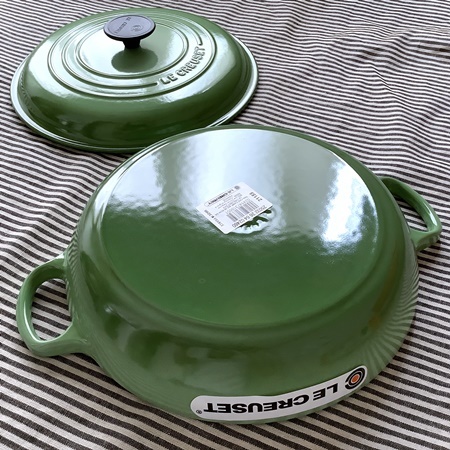 【ルクルーゼジャポン正規品】ビュッフェキャセロール 26センチ ローズマリー色