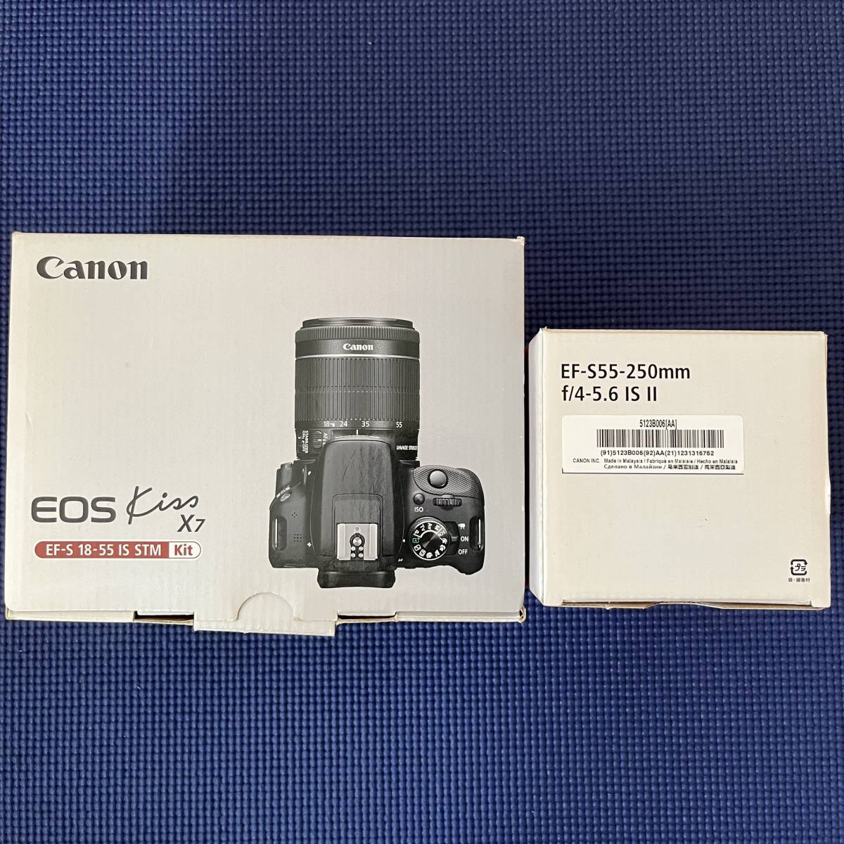 Canon EOS kiss X7 ダブルズームキット