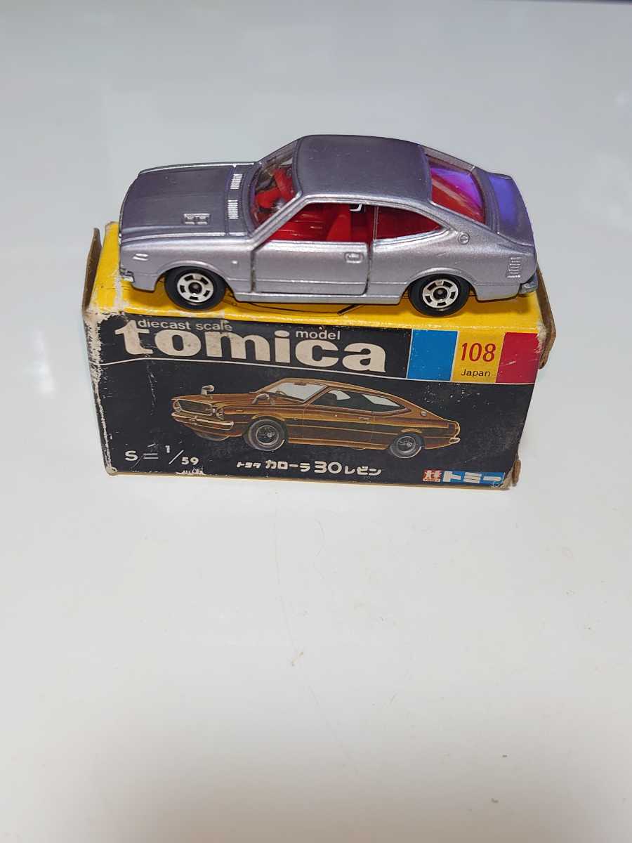 ヤフオク! - トミカ108-1-③トヨタカローラ30レビン(日本製)黒箱
