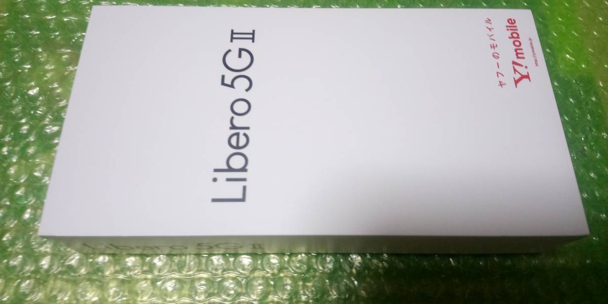 新品未開封:送料無料】ワイモバイル Libero 5G II A103ZT ブラック